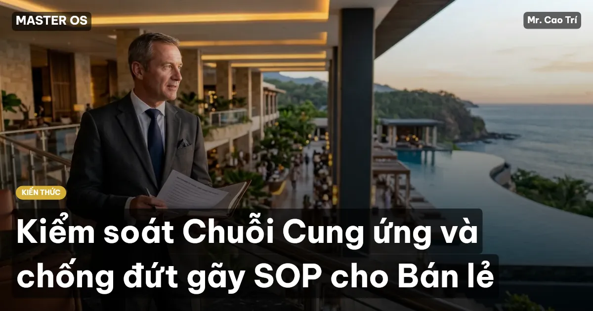 Kiểm soát Chuỗi Cung ứng và chống đứt gãy SOP cho Bán lẻ