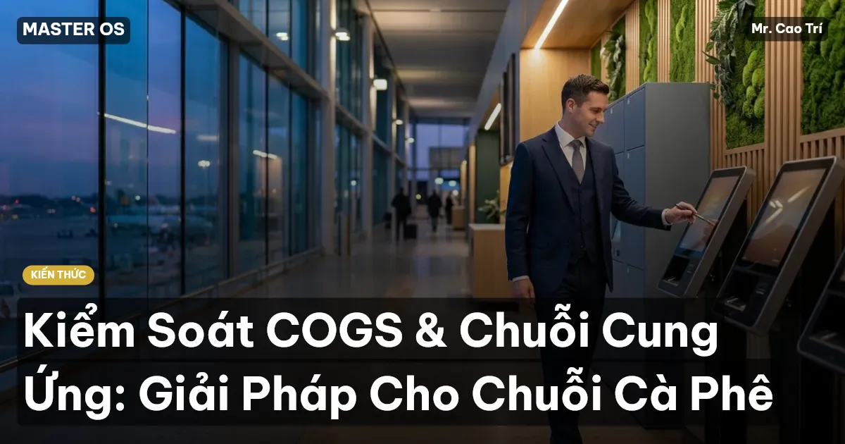 Kiểm Soát COGS & Chuỗi Cung Ứng: Giải Pháp Cho Chuỗi Cà Phê