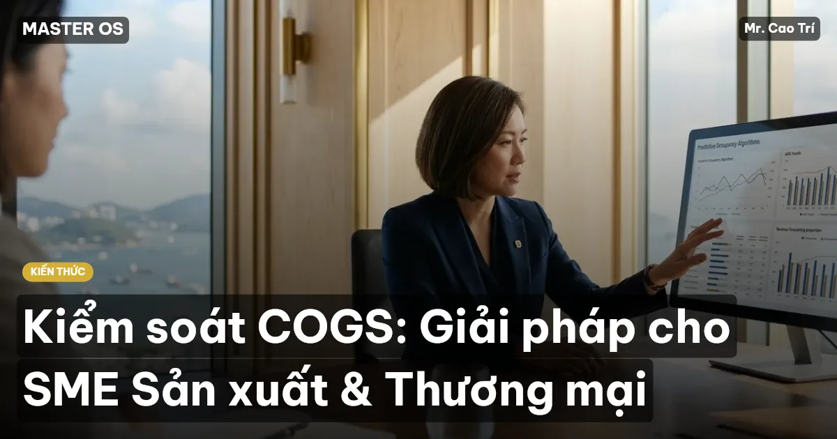 Kiểm soát COGS: Giải pháp cho SME Sản xuất & Thương mại