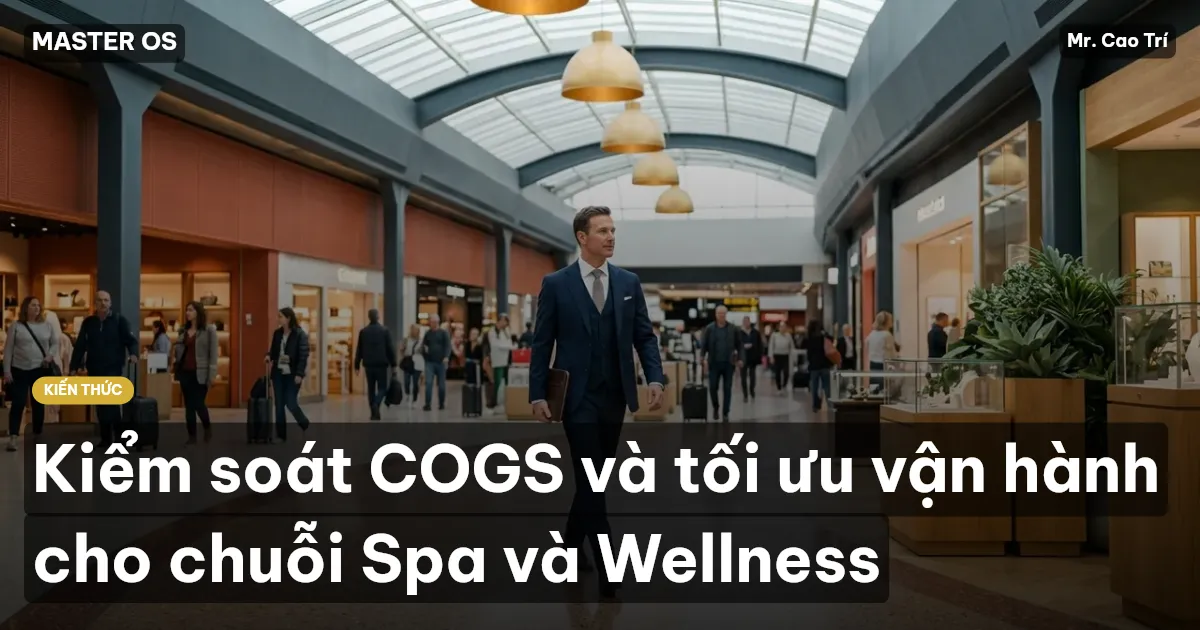 Kiểm soát COGS và tối ưu vận hành cho chuỗi Spa và Wellness
