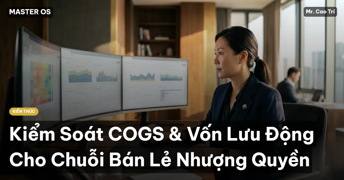 Kiểm Soát COGS & Vốn Lưu Động Cho Chuỗi Bán Lẻ Nhượng Quyền
