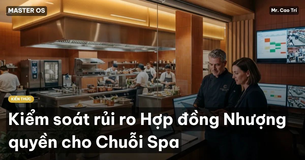 Kiểm soát rủi ro Hợp đồng Nhượng quyền cho Chuỗi Spa