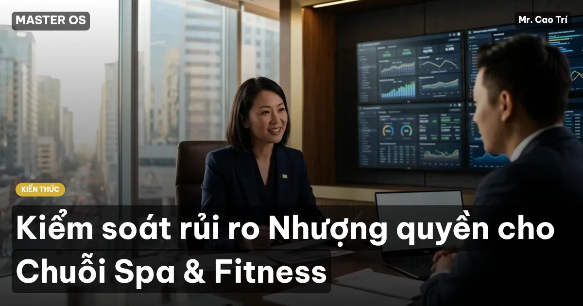 Kiểm soát rủi ro Nhượng quyền cho Chuỗi Spa & Fitness