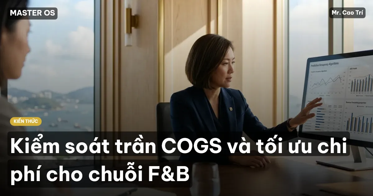 Kiểm soát trần COGS và tối ưu chi phí cho chuỗi F
