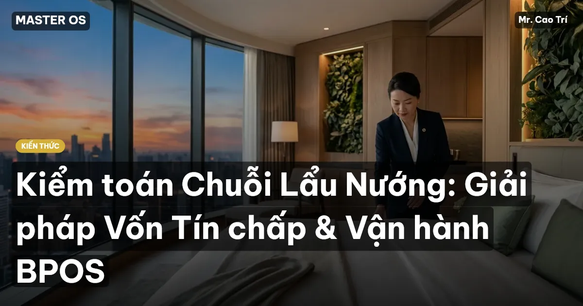 Kiểm toán Chuỗi Lẩu Nướng: Giải pháp Vốn Tín chấp & Vận hành BPOS