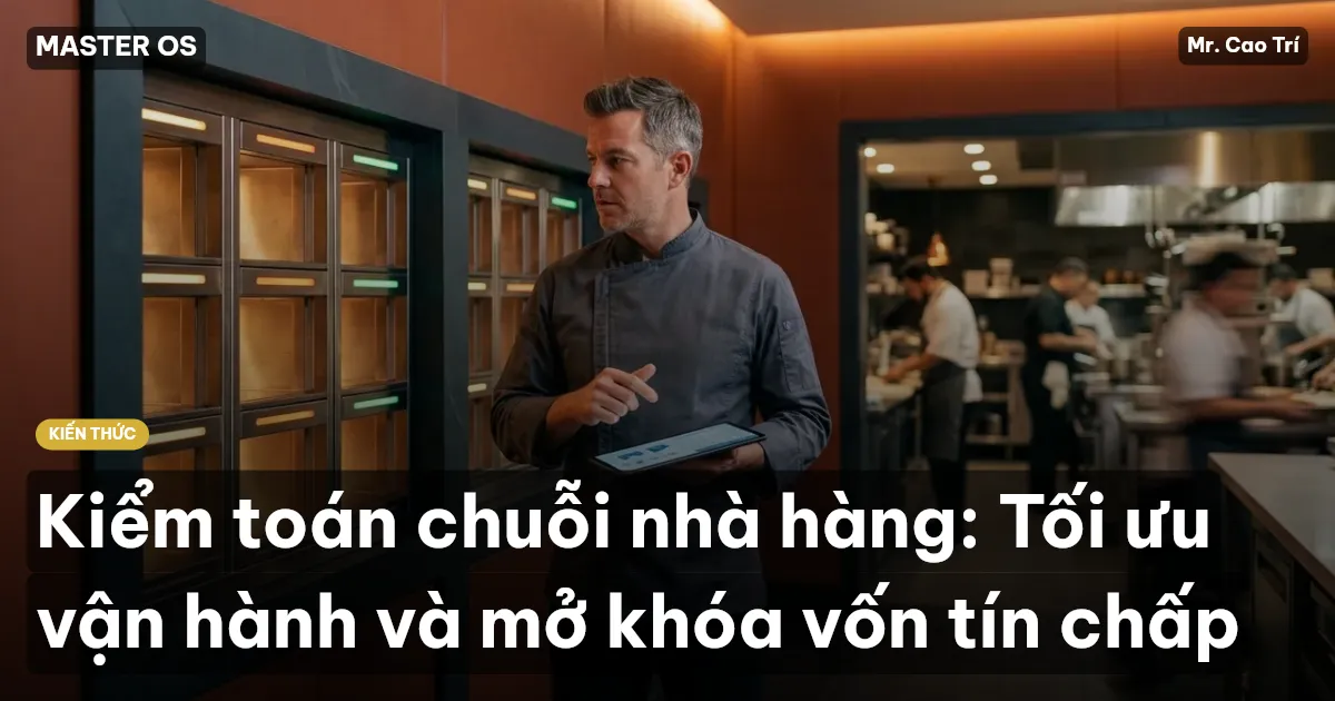 Kiểm toán chuỗi nhà hàng: Tối ưu vận hành và mở khóa vốn tín chấp