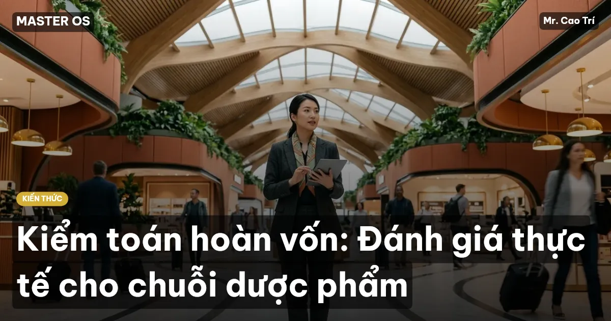 Kiểm toán hoàn vốn: Đánh giá thực tế cho chuỗi dược phẩm