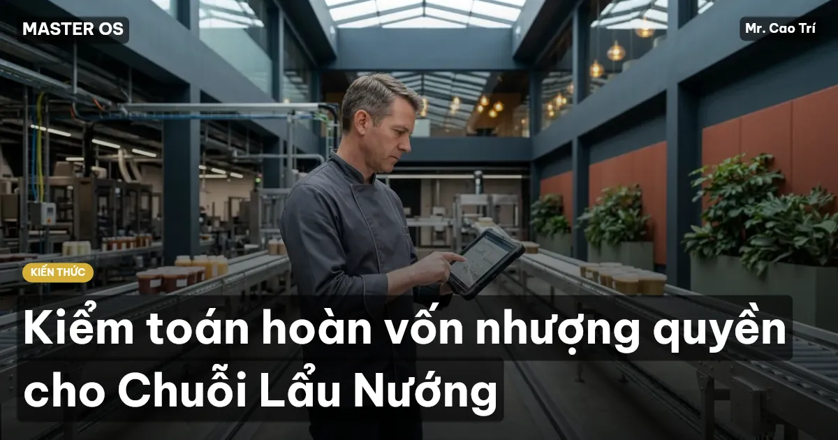 Kiểm toán hoàn vốn nhượng quyền cho Chuỗi Lẩu Nướng