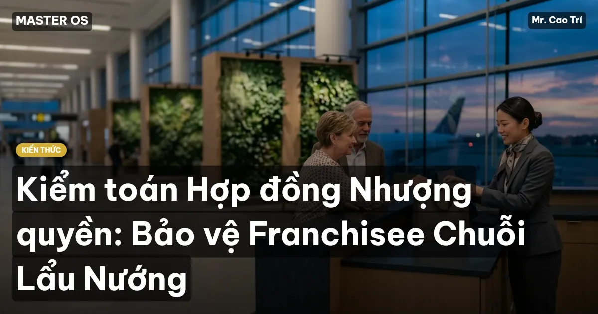 Kiểm toán Hợp đồng Nhượng quyền: Bảo vệ Franchisee Chuỗi Lẩu Nướng