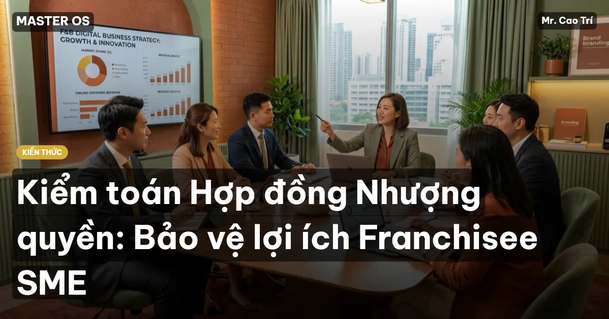 Kiểm toán Hợp đồng Nhượng quyền: Bảo vệ lợi ích Franchisee SME