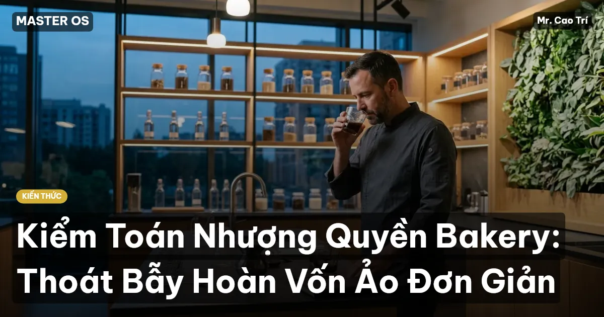 Kiểm Toán Nhượng Quyền Bakery: Thoát Bẫy Hoàn Vốn Ảo Đơn Giản
