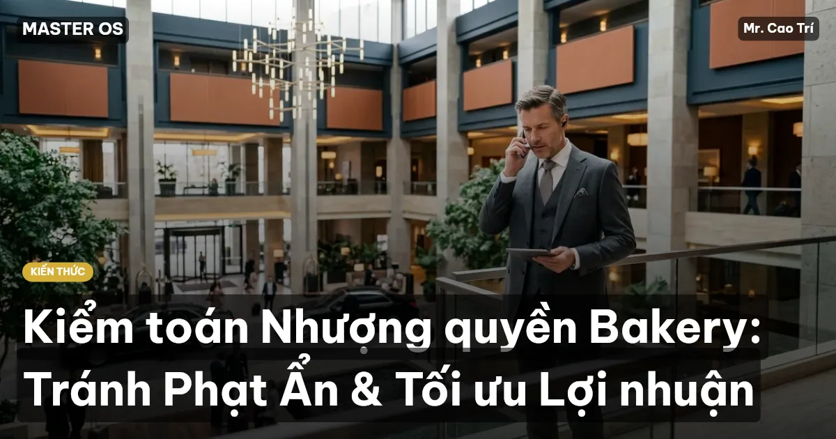 Kiểm toán Nhượng quyền Bakery: Tránh Phạt Ẩn & Tối ưu Lợi nhuận