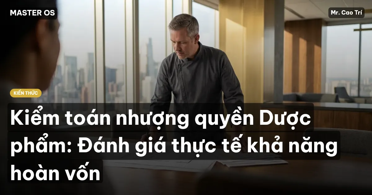 Kiểm toán nhượng quyền Dược phẩm: Đánh giá thực tế khả năng hoàn vốn
