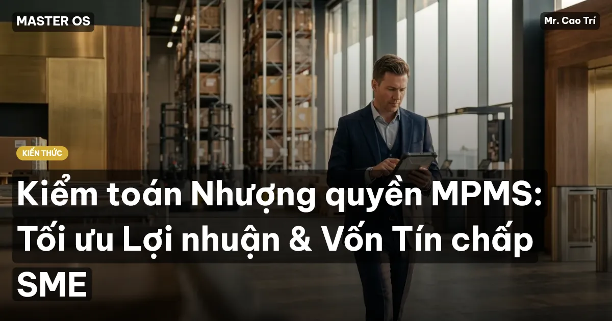 Kiểm toán Nhượng quyền MPMS: Tối ưu Lợi nhuận & Vốn Tín chấp SME