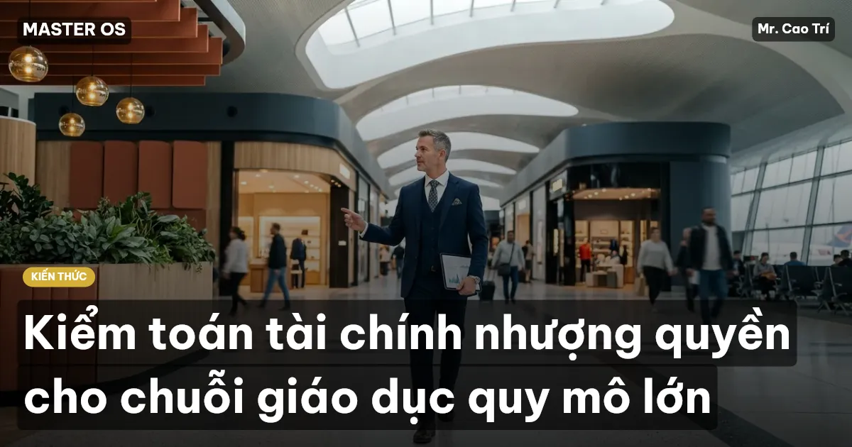 Kiểm toán tài chính nhượng quyền cho chuỗi giáo dục quy mô lớn