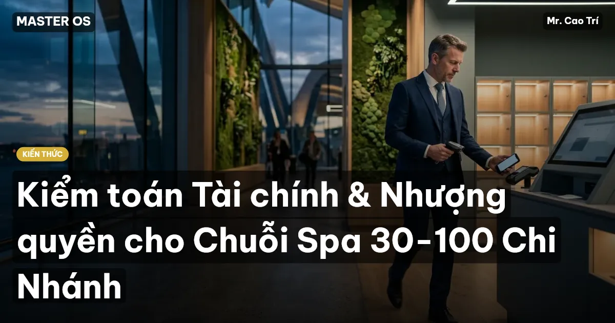 Kiểm toán Tài chính & Nhượng quyền cho Chuỗi Spa 30-100 Chi Nhánh