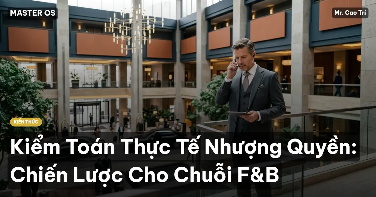 Kiểm Toán Thực Tế Nhượng Quyền: Chiến Lược Cho Chuỗi F