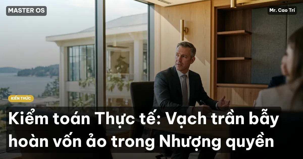 Kiểm toán Thực tế: Vạch trần bẫy hoàn vốn ảo trong Nhượng quyền