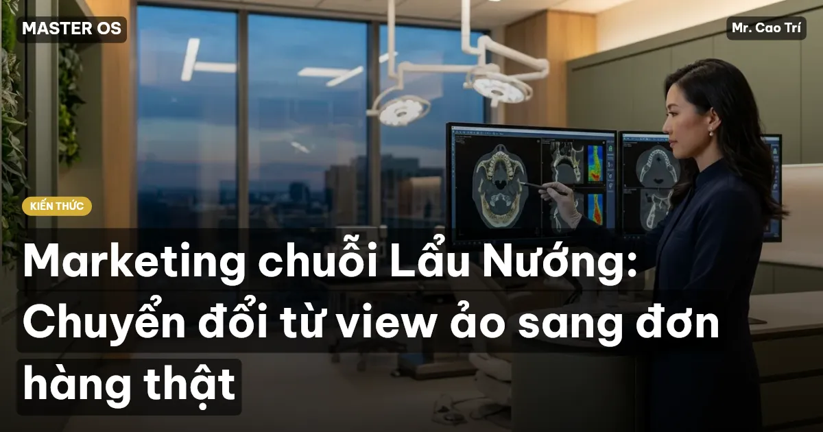 Marketing chuỗi Lẩu Nướng: Chuyển đổi từ view ảo sang đơn hàng thật