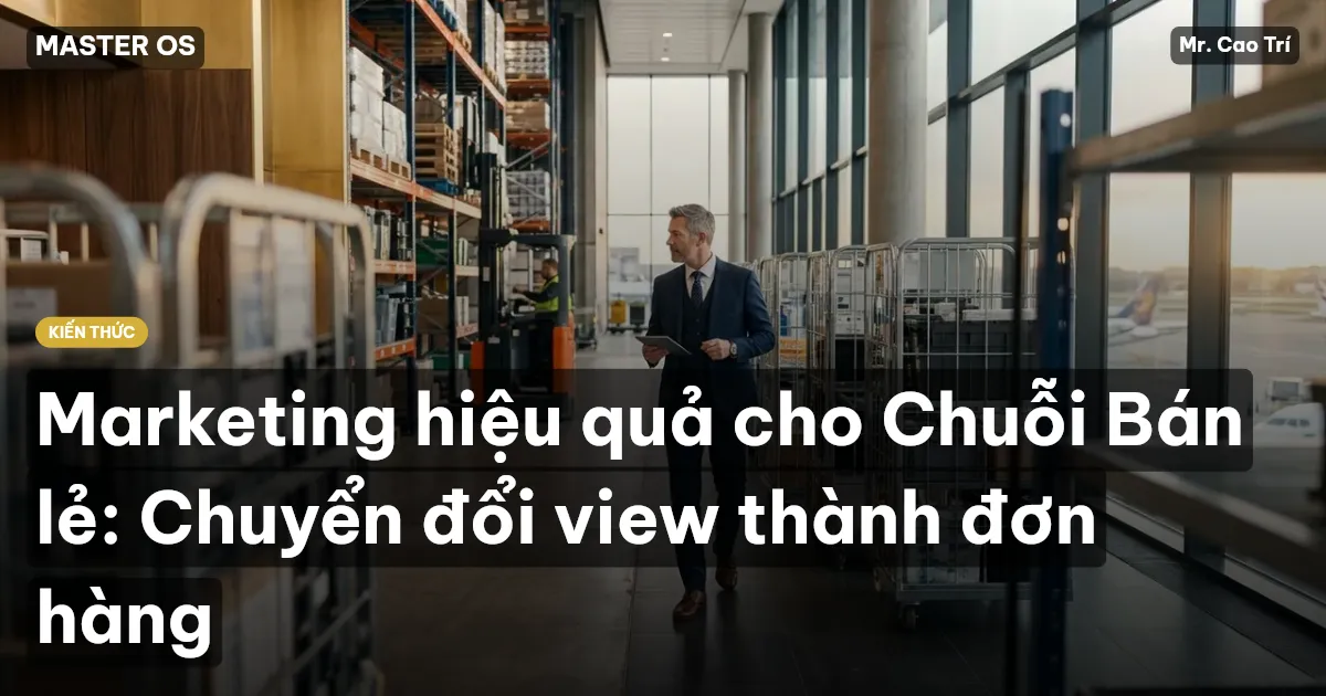 Marketing hiệu quả cho Chuỗi Bán lẻ: Chuyển đổi view thành đơn hàng