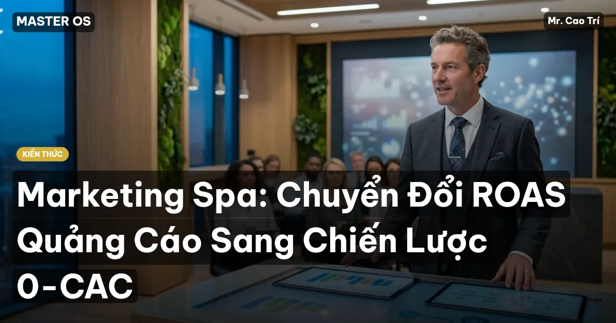 Marketing Spa: Chuyển Đổi ROAS Quảng Cáo Sang Chiến Lược 0-CAC