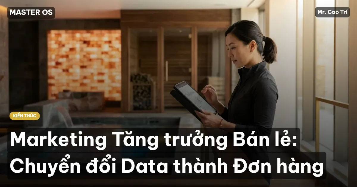 Marketing Tăng trưởng Bán lẻ: Chuyển đổi Data thành Đơn hàng