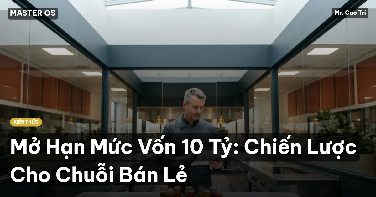 Mở Hạn Mức Vốn 10 Tỷ: Chiến Lược Cho Chuỗi Bán Lẻ
