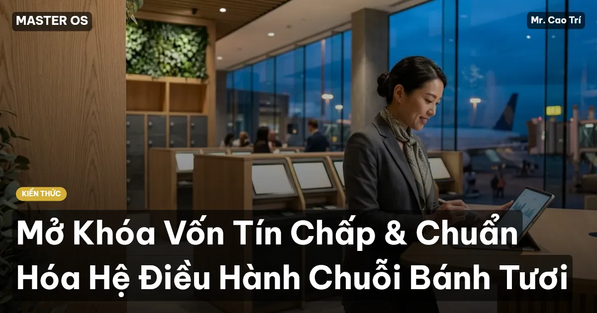 Mở Khóa Vốn Tín Chấp & Chuẩn Hóa Hệ Điều Hành Chuỗi Bánh Tươi