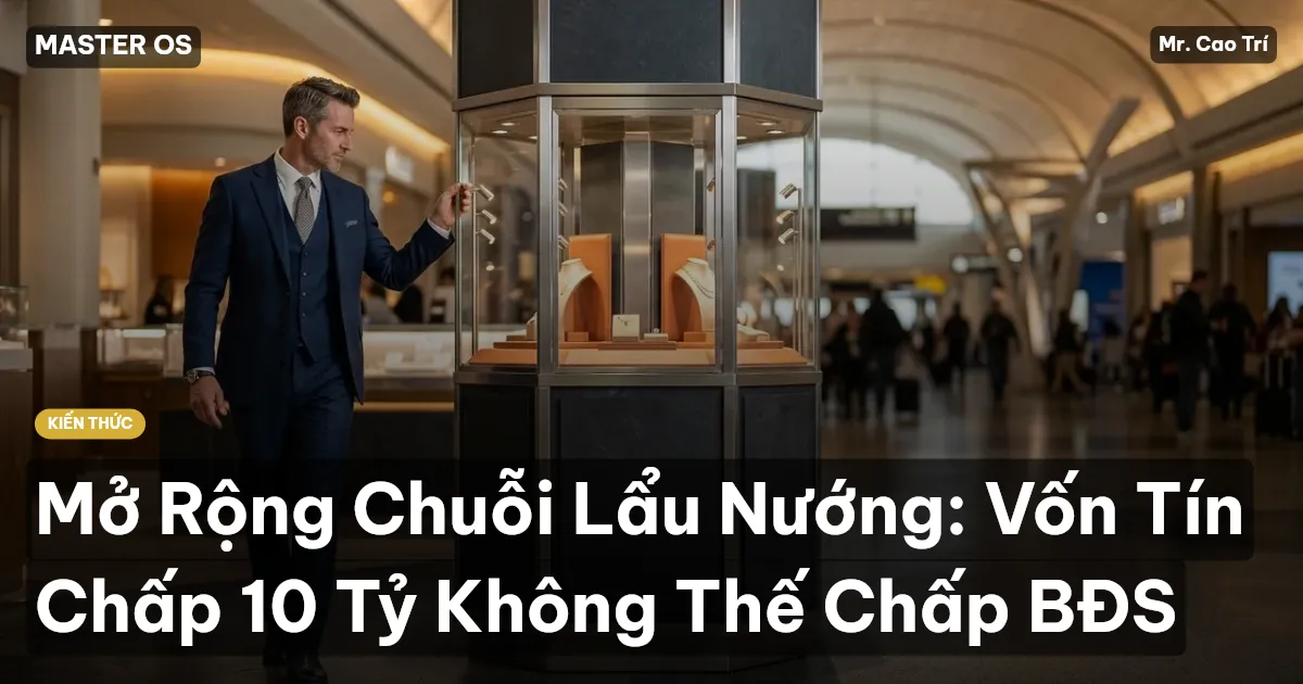 Mở Rộng Chuỗi Lẩu Nướng: Vốn Tín Chấp 10 Tỷ Không Thế Chấp BĐS
