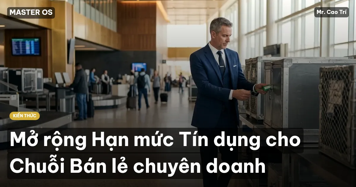 Mở rộng Hạn mức Tín dụng cho Chuỗi Bán lẻ chuyên doanh