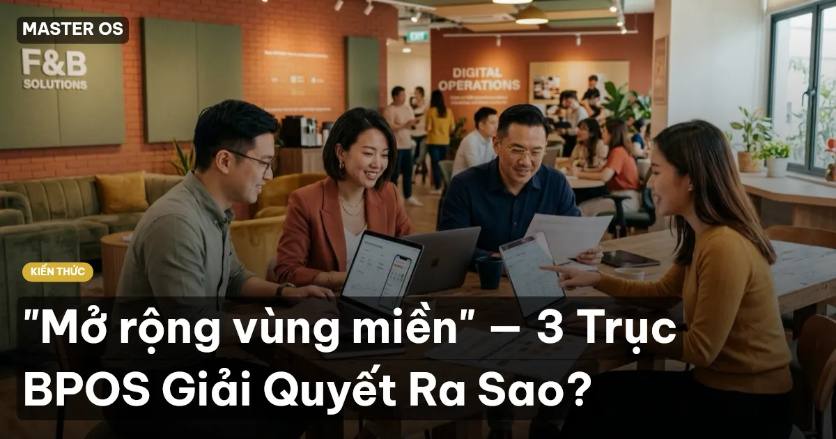 "Mở rộng vùng miền" — 3 Trục BPOS Giải Quyết Ra Sao?