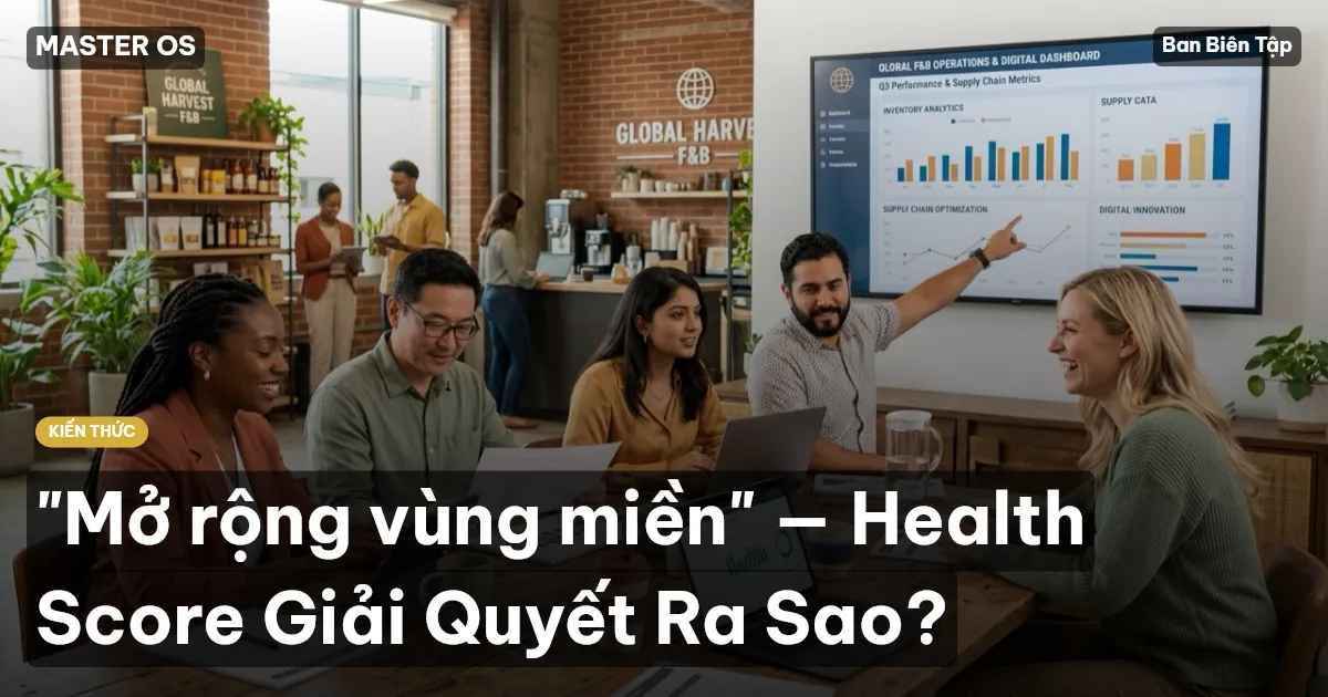 "Mở rộng vùng miền" — Health Score Giải Quyết Ra Sao?