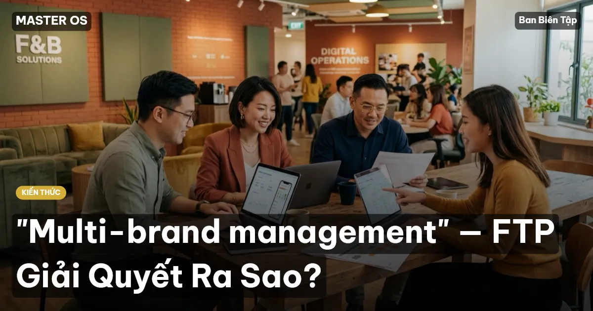 "Multi-brand management" — FTP Giải Quyết Ra Sao?