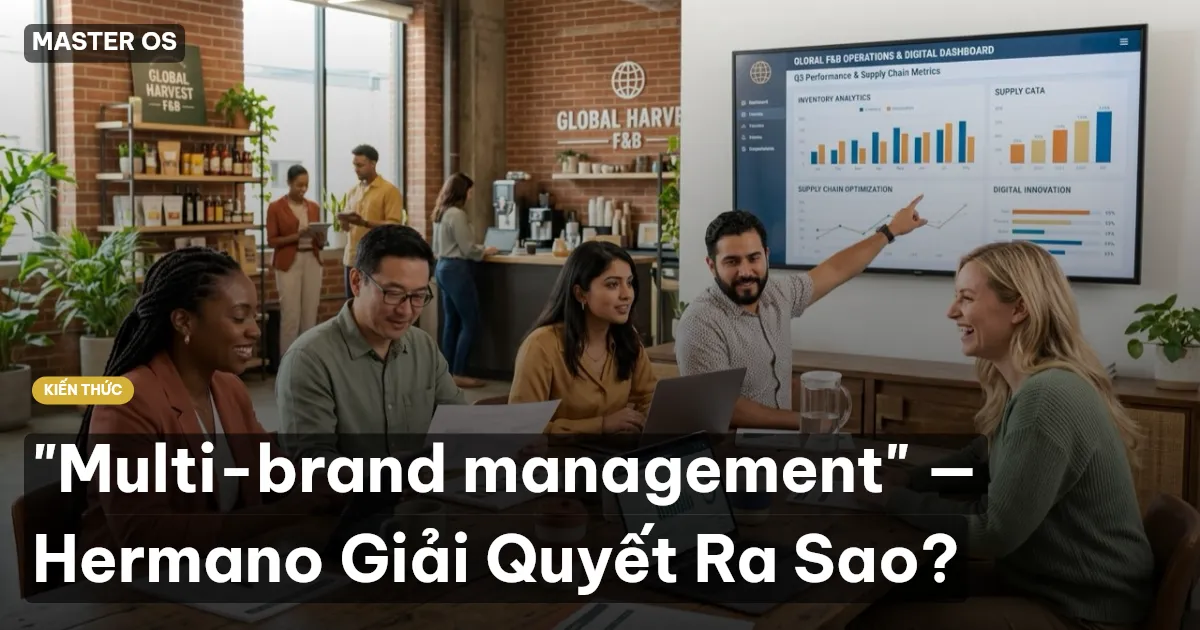 "Multi-brand management" — Hermano Giải Quyết Ra Sao?