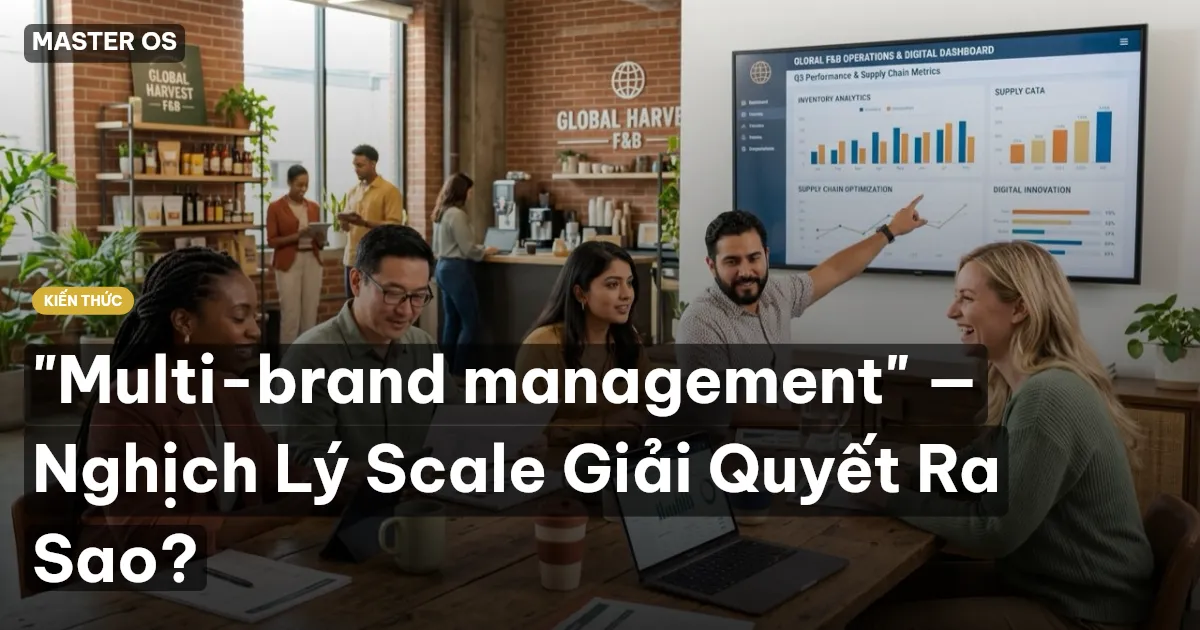 "Multi-brand management" — Nghịch Lý Scale Giải Quyết Ra Sao?
