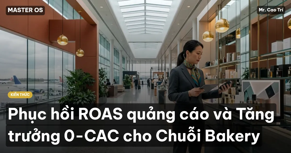 Phục hồi ROAS quảng cáo và Tăng trưởng 0-CAC cho Chuỗi Bakery