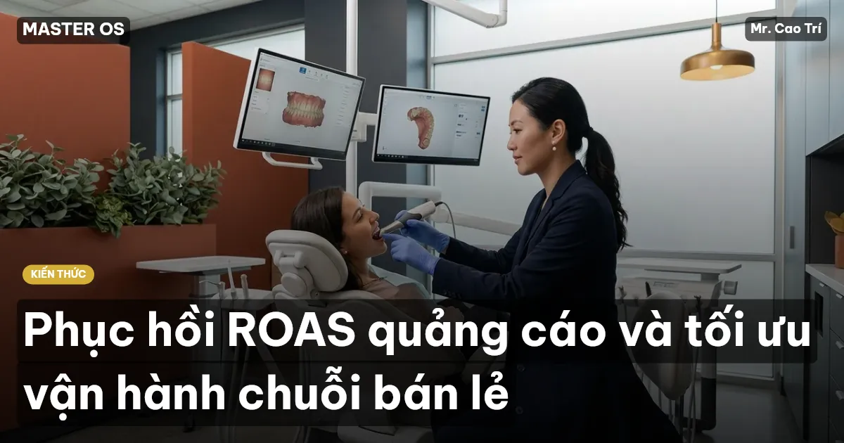 Phục hồi ROAS quảng cáo và tối ưu vận hành chuỗi bán lẻ