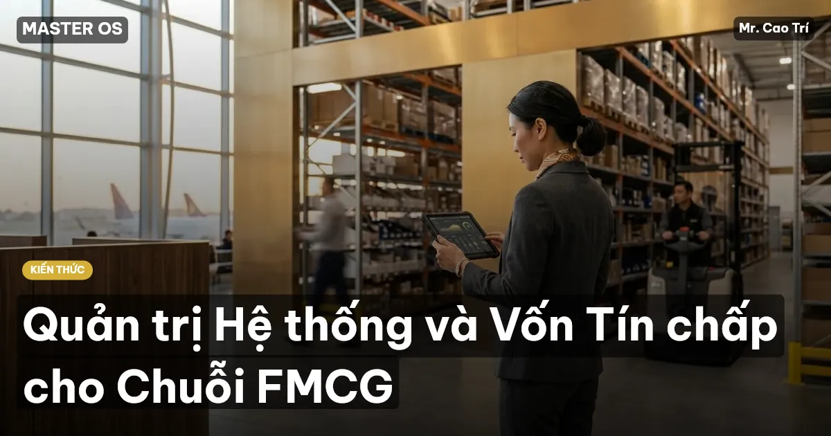 Quản trị Hệ thống và Vốn Tín chấp cho Chuỗi FMCG