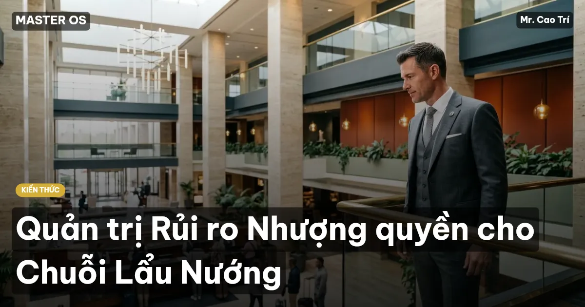Quản trị Rủi ro Nhượng quyền cho Chuỗi Lẩu Nướng