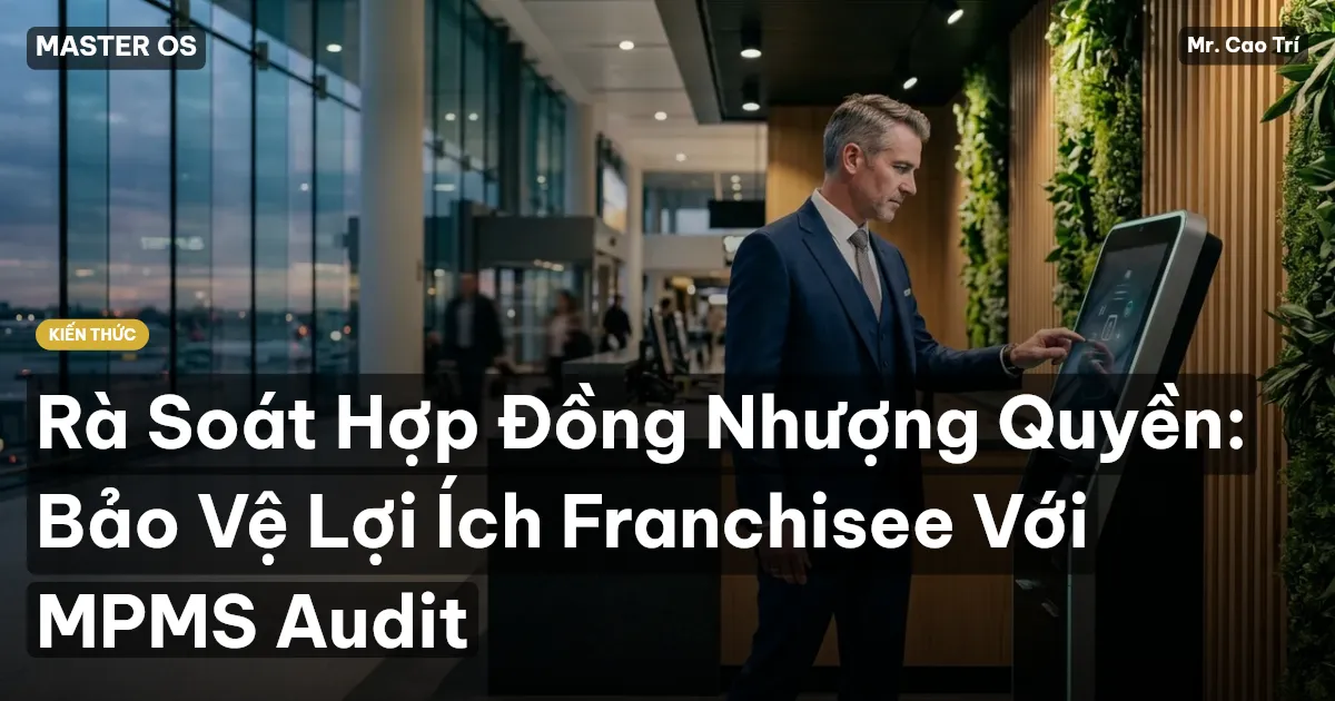 Rà Soát Hợp Đồng Nhượng Quyền: Bảo Vệ Lợi Ích Franchisee Với MPMS Audit