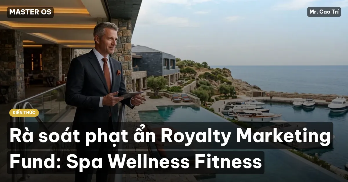 Rà soát phạt ẩn Royalty Marketing Fund: Spa Wellness Fitness