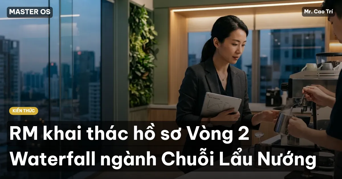 RM khai thác hồ sơ Vòng 2 Waterfall ngành Chuỗi Lẩu Nướng