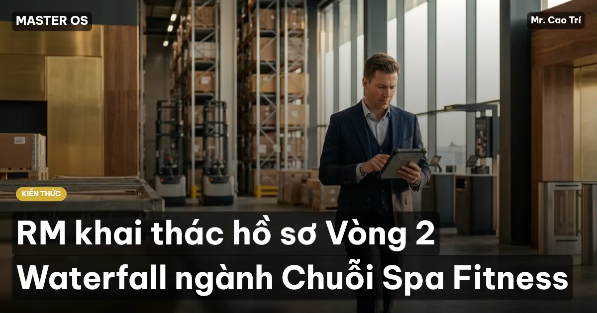 RM khai thác hồ sơ Vòng 2 Waterfall ngành Chuỗi Spa Fitness