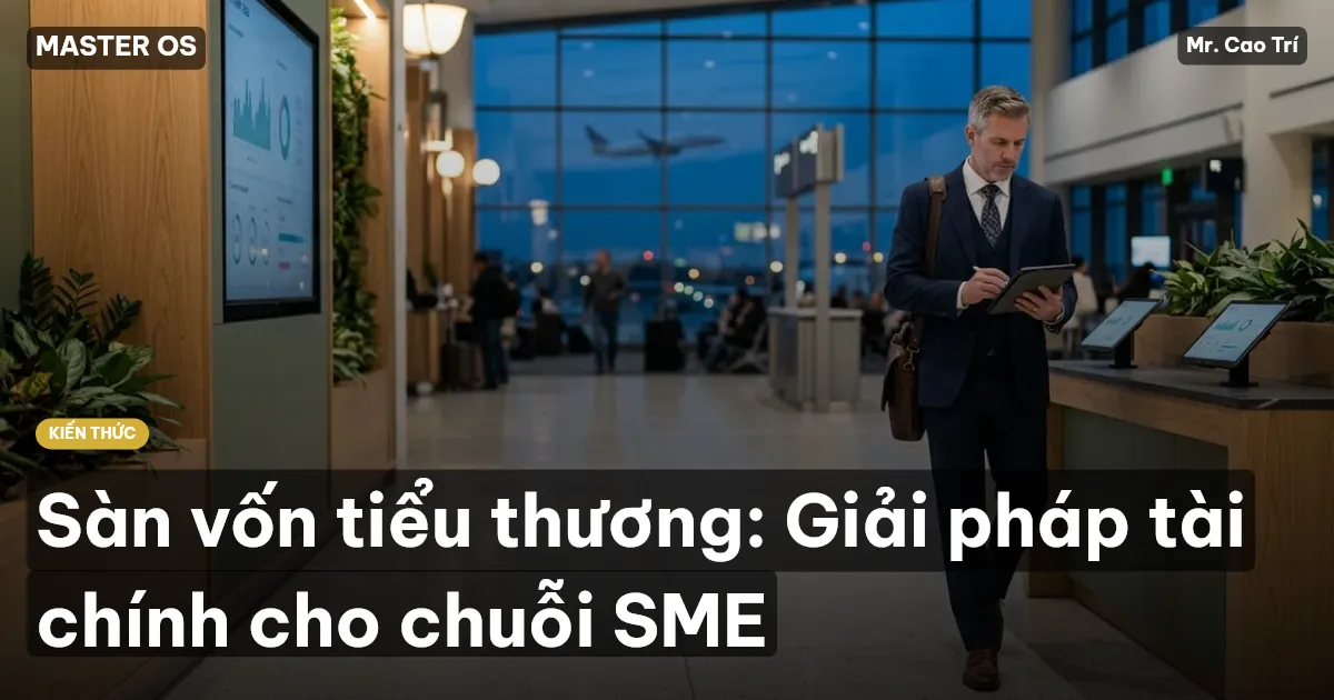 Sàn vốn tiểu thương: Giải pháp tài chính cho chuỗi SME