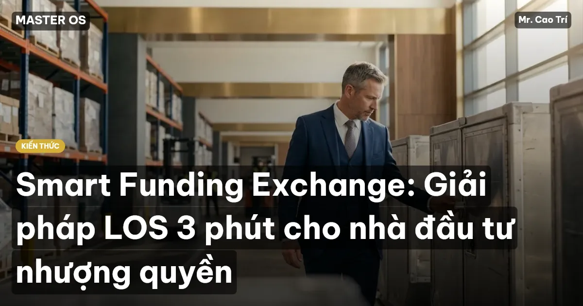 Smart Funding Exchange: Giải pháp LOS 3 phút cho nhà đầu tư nhượng quyền