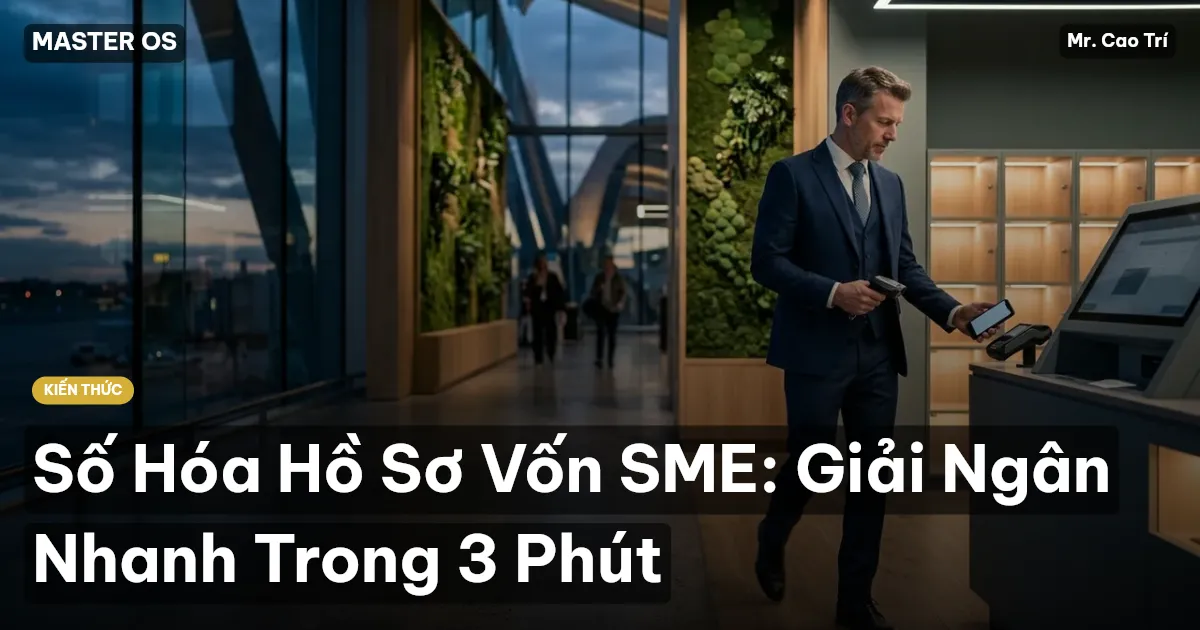 Số Hóa Hồ Sơ Vốn SME: Giải Ngân Nhanh Trong 3 Phút