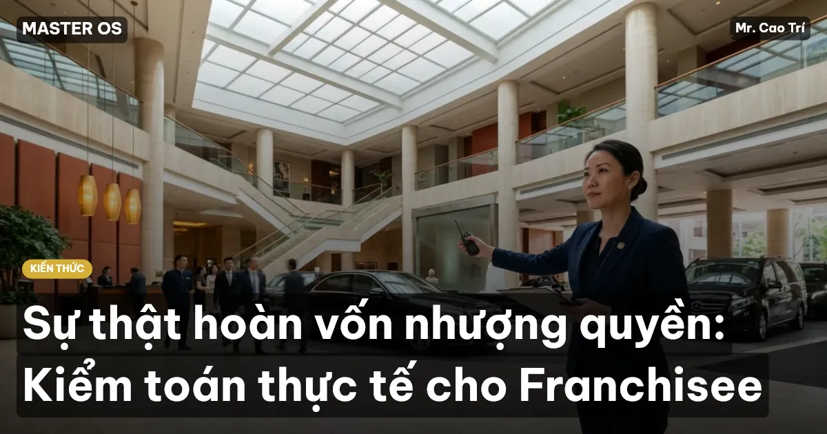 Sự thật hoàn vốn nhượng quyền: Kiểm toán thực tế cho Franchisee