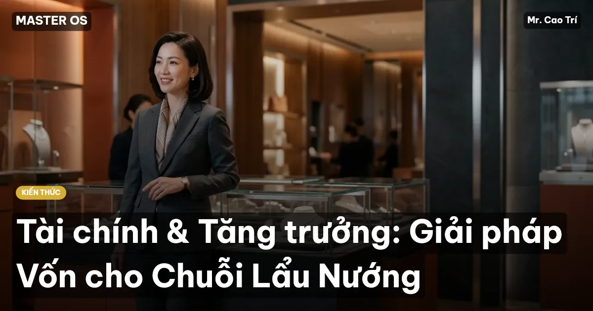 Tài chính & Tăng trưởng: Giải pháp Vốn cho Chuỗi Lẩu Nướng