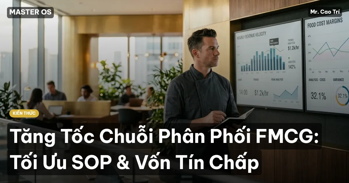 Tăng Tốc Chuỗi Phân Phối FMCG: Tối Ưu SOP & Vốn Tín Chấp