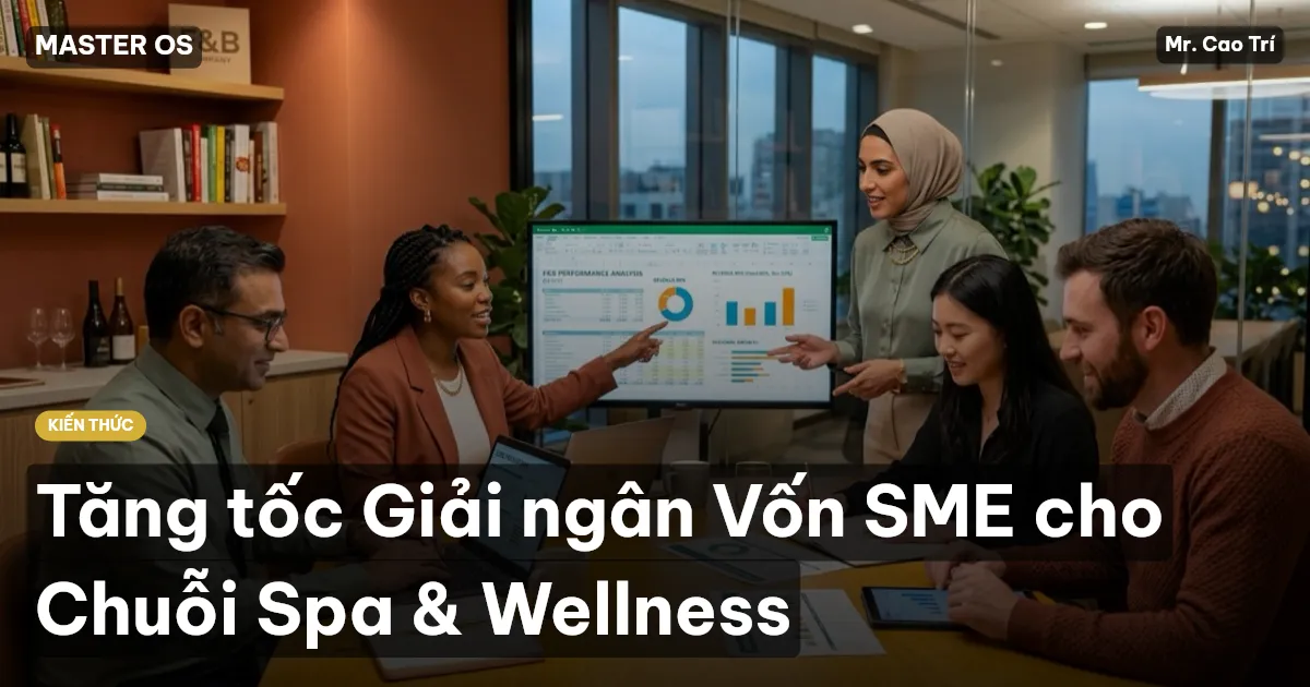 Tăng tốc Giải ngân Vốn SME cho Chuỗi Spa & Wellness